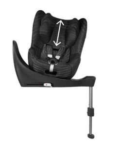 GB VAYA PLUS I-SIZE PLATINUM Lux Black | Black -Cybex Geschäft 40887 5 80969818 9