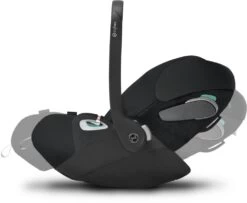 Cybex 2023 Platinum Cloud Z2 I-Size Deep Black -Cybex Geschäft 55785 4 801728 5