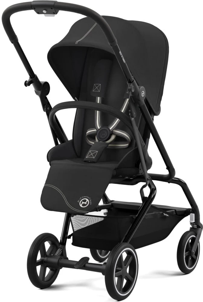 Cybex 2023 Buggy Eezy S Twist+ 2 BLK Leather Moon Black 3 Cybex 2023 Buggy Eezy S Twist+ 2 BLK Leather Moon Black