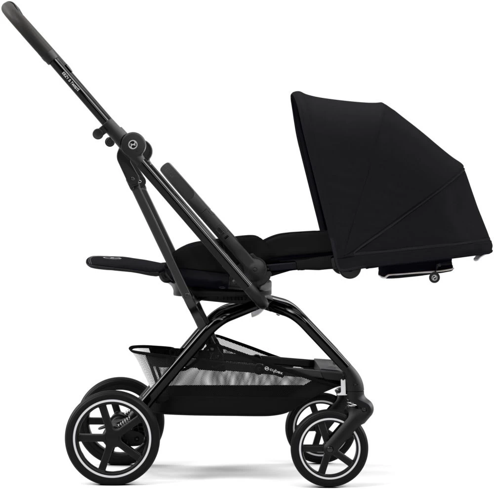 Cybex 2023 Buggy Eezy S Twist+ 2 BLK Leather Moon Black 6 Cybex 2023 Buggy Eezy S Twist+ 2 BLK Leather Moon Black – Bild 4