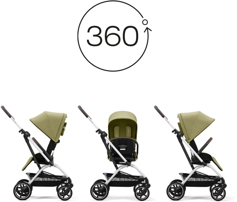 Cybex 2023 Buggy Eezy S Twist+ 2 SLV Nature Green 9 Cybex 2023 Buggy Eezy S Twist+ 2 SLV Nature Green – Bild 7