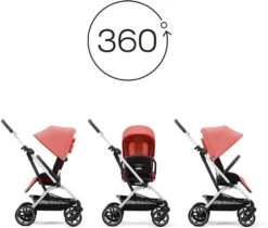 Cybex 2023 Buggy Eezy S Twist+ 2 SLV Hibiskus Red -Cybex Geschäft 57197 8 80970052 8