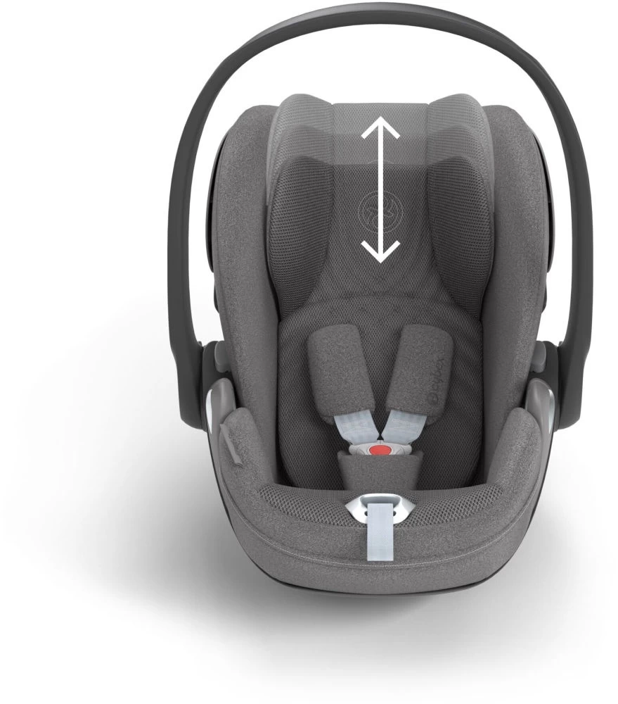 Cybex 2023 Platinum Cloud T I-Size PLUS (45-87cm) Mirage Grey 5 Cybex 2023 Platinum Cloud T I-Size PLUS (45-87cm) Mirage Grey – Bild 3
