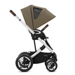 CYBEX Talos S LUX Sportwagen Classic Beige Gestell In Silver -Cybex Geschäft cyb 20 talosslux eu clbe slv y270 fwf xlcanopy