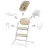 CYBEX LEMO 4in1 Hochstuhl Set Sand White -Cybex Geschäft cyb 21 eu y045 lemo sawi 4in1set screen hd 1