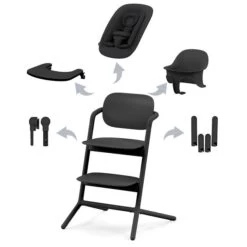 CYBEX LEMO 4in1 Hochstuhl Set Stunning Black