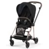 CYBEX MIOS Sportwagen Deep Black New Generation Gestell Wählbar -Cybex Geschäft cyb 21 int y045 mios rogo dpbl inlay