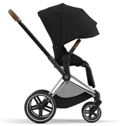 CYBEX PRIAM Kinderwagen Sepia Black New Generation Gestell Wählbar -Cybex Geschäft cyb 21 int y270 priam luxseat chbr dpbl xxl suncanopy screen ultra hd 3 1