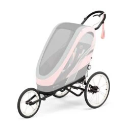 CYBEX ZENO Rahmen Black Mit Pinken Details -Cybex Geschäft cyb 21 zeno eu y045 sipi greyedout blpi screen hd