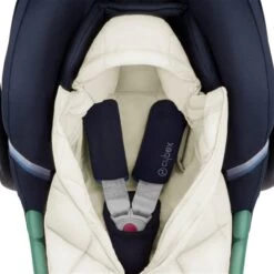 Cybex Snogga Mini 2 Seashell Beige Fußsack -Cybex Geschäft cyb 22 eu x000 atons2 snoggamini2 ocbl sebe print medium
