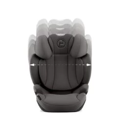 CYBEX Solution T I-Fix Mirage Grey | 3 Bis 12 Jahre I-Size -Cybex Geschäft cyb 22 eu y000 solutiont migr headrest animation