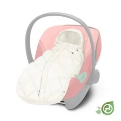 Cybex Snogga Mini 2 Seashell Beige Fußsack -Cybex Geschäft cyb 22 eu y045 atons2 snoggamini2 hibr sebe conscious greyedout print medium