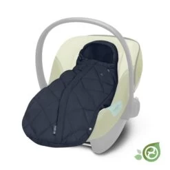 Cybex Snogga Mini 2 Ocean Blue Fußsack -Cybex Geschäft cyb 22 eu y045 atons2 snoggamini2 nagr ocbl conscious greyedout print medium