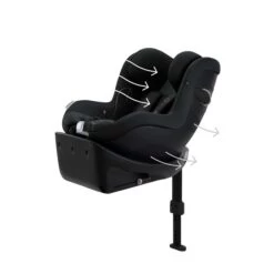 CYBEX Sirona Gi I-Size Moon Black Ab Geburt Bis 105 Cm (ca. 4 Jahre) 12 CYBEX Sirona Gi I-Size Moon Black Ab Geburt Bis 105 Cm (ca. 4 Jahre) -Cybex Geschäft cyb 22 eu y045 sironagi moob airventilation print medium