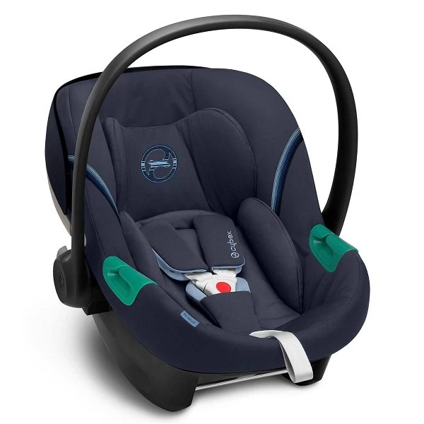 CYBEX Aton S2 I-Size Babyschale Ocean Blue Bis 13 Kg 3 CYBEX Aton S2 I-Size Babyschale Ocean Blue Bis 13 Kg