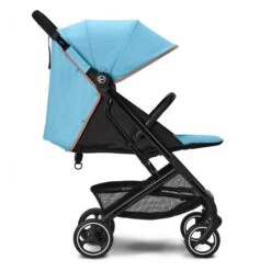 CYBEX Beezy Buggy Beach Blue Gestell In Black 11 CYBEX Beezy Buggy Beach Blue Gestell In Black -Cybex Geschäft cyb 22 int exc us y270 beezy blk bebl fullyreclined