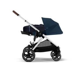 CYBEX Gazelle S Kinderwagen Ocean Blue + Cloud T I-Size + Zubehör Bundle -Cybex Geschäft cyb 22 int excl us y270 gazelles cocoons slv ocbl ocbl screen hd
