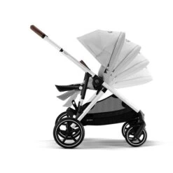 CYBEX Gazelle S Kinderwagen Lava Grey + Cloud T I-Size + Zubehör Bundle -Cybex Geschäft cyb 22 int excl us y270 gazelles slv lagr rwf reclinesteps screen hd
