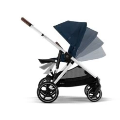 CYBEX Gazelle S Kinderwagen Ocean Blue + Cloud T I-Size + Zubehör Bundle -Cybex Geschäft cyb 22 int excl us y270 gazelles slv ocbl rwf reclinesteps screen hd