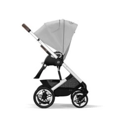 CYBEX Talos S LUX Sportwagen Lava Grey Gestell In Silver -Cybex Geschäft cyb 22 int excl us y270 talosslux slv lagr rwf