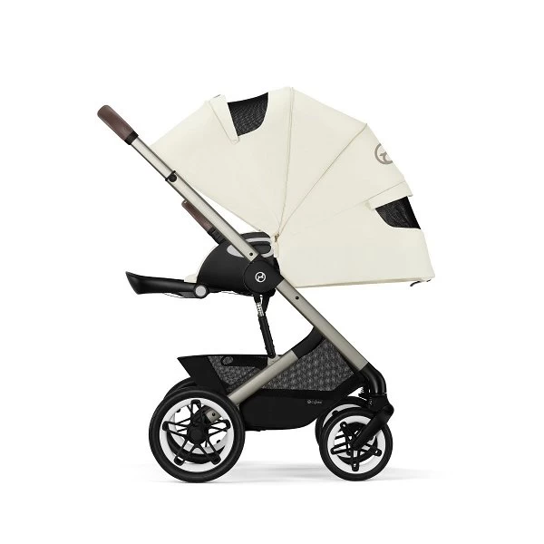 CYBEX Talos S LUX Kinderwagen Bundle Seashell Beige Gestell In Taupe 10 CYBEX Talos S LUX Kinderwagen Bundle Seashell Beige Gestell In Taupe – Bild 8
