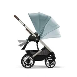 CYBEX Talos S LUX Kinderwagen Bundle Sky Blue Gestell In Taupe -Cybex Geschäft cyb 22 int excl us y270 talosslux tpe skbl rwf recline steps screen hd