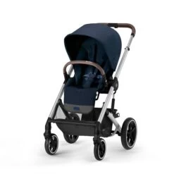 CYBEX Balios S LUX Kinderwagen + Cloud T I-Size Bundle Ocean Blue -Cybex Geschäft cyb 22 int y045 baliosslux slv ocbl screen hd