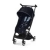 CYBEX Libelle Buggy Ocean Blue Gestell Black | Einfach Faltbar -Cybex Geschäft cyb 22 int y045 libelle blk ocbl oph