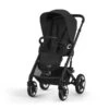 CYBEX Talos S LUX Sportwagen Moon Black Gestell In Black -Cybex Geschäft cyb 22 int y045 talosslux blk moob