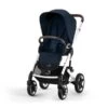 CYBEX Talos S LUX Sportwagen Ocean Blue Gestell In Silver -Cybex Geschäft cyb 22 int y045 talosslux slv ocbl