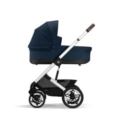 CYBEX Talos S LUX Kinderwagen Bundle Ocean Blue Gestell In Silver -Cybex Geschäft cyb 22 int y090 talosslux cotslux slv ocbl screen hd