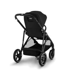 CYBEX Gazelle S Sportwagen Moon Black Gestell In Black | Der City-Shopper -Cybex Geschäft cyb 22 int y225 gazelles blk moob