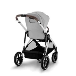 CYBEX Gazelle S Sportwagen Lava Grey Gestell In Silver | Der City-Shopper -Cybex Geschäft cyb 22 int y225 gazelles slv lagr
