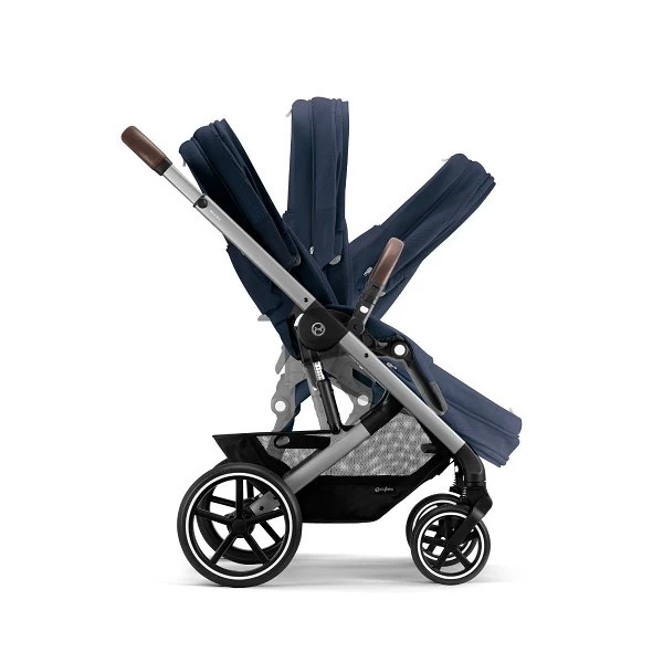 CYBEX Balios S LUX Kinderwagen + Cloud T I-Size Bundle Ocean Blue – Bild 6