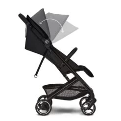 CYBEX Beezy Buggy Moon Black - Gestell Black -Cybex Geschäft cyb 22 int y270 beezy blk moob canopy steps