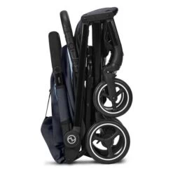 CYBEX Beezy Buggy Ocean Blue Gestell In Black -Cybex Geschäft cyb 22 int y270 beezy blk ocbl compact