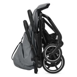 CYBEX Eezy S+2 Buggy Lava Grey Gestell In Black | Mit All-Terrain Rädern -Cybex Geschäft cyb 22 int y270 eezys 2 blk lagr fold self standing