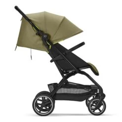 CYBEX Eezy S+2 Buggy Nature Green Gestell In Black | Mit All-Terrain Rädern -Cybex Geschäft cyb 22 int y270 eezys 2 blk nagr