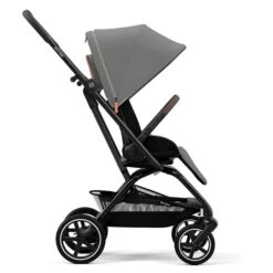 CYBEX Eezy S Twist+2 Buggy Lava Grey Gestell Black | Mit All-Terrain Rädern -Cybex Geschäft cyb 22 int y270 eezystwist 2 blk lagr