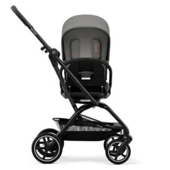 CYBEX Eezy S Twist+2 Buggy Lava Grey Gestell Black | Mit All-Terrain Rädern -Cybex Geschäft cyb 22 int y270 eezystwist 2 blk lagr rotation
