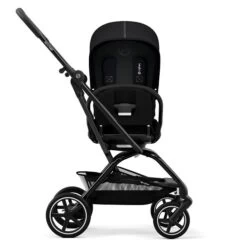 CYBEX Eezy S Twist+2 Buggy Moon Black Gestell Black | Mit All-Terrain Rädern -Cybex Geschäft cyb 22 int y270 eezystwist 2 blk moob rotation