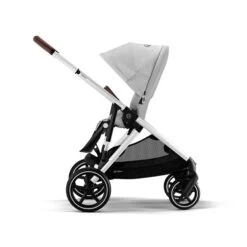CYBEX Gazelle S Sportwagen Lava Grey Gestell In Silver | Der City-Shopper -Cybex Geschäft cyb 22 int y270 gazelles slv lagr rwf