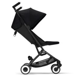 CYBEX Libelle Buggy Moon Black Gestell In Black | Einfach Faltbar -Cybex Geschäft cyb 22 int y270 libelle blk moob recline