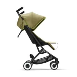 CYBEX Libelle Buggy Nature Green Gestell Black | Einfach Faltbar -Cybex Geschäft cyb 22 int y270 libelle blk nagr legrest steps
