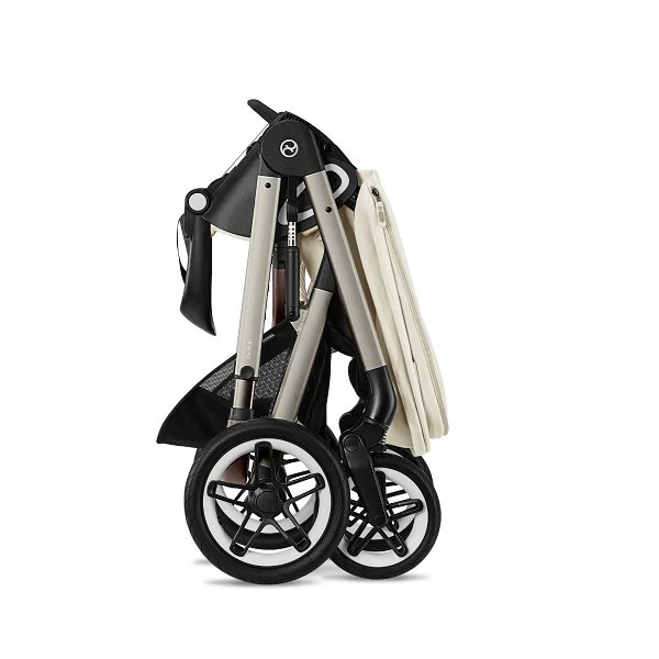 CYBEX Talos S LUX Kinderwagen Bundle Seashell Beige Gestell In Taupe 7 CYBEX Talos S LUX Kinderwagen Bundle Seashell Beige Gestell In Taupe – Bild 5