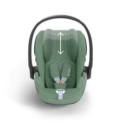 CYBEX Cloud T I-Size Plus Leaf Green Babyschale -Cybex Geschäft cyb 23 eu y000 cloudt legr plus headrest print medium