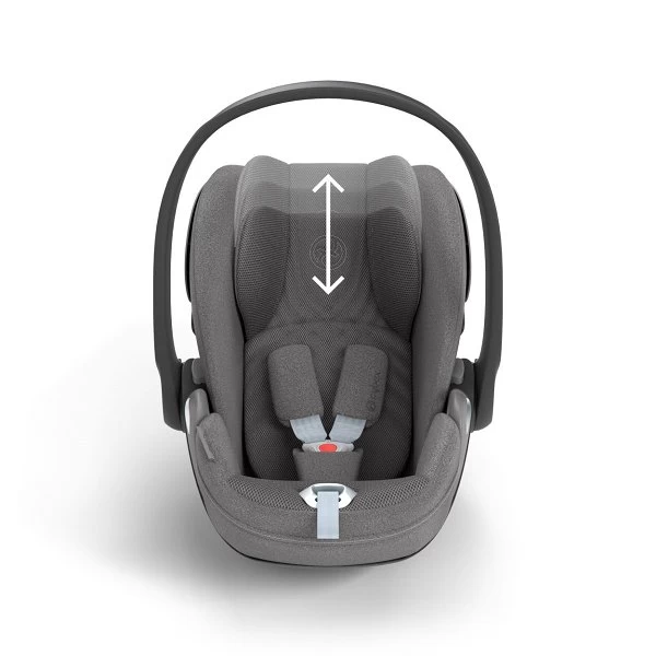 CYBEX Cloud T I-Size Plus Mirage Grey Babyschale 7 CYBEX Cloud T I-Size Plus Mirage Grey Babyschale – Bild 5