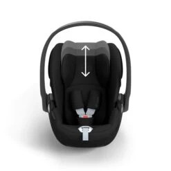 CYBEX Cloud T I-Size Sepia Black Babyschale 15 CYBEX Cloud T I-Size Sepia Black Babyschale -Cybex Geschäft cyb 23 eu y000 cloudt sebl headrest print medium