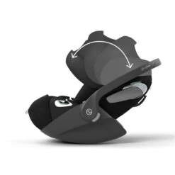 CYBEX Cloud T I-Size Sepia Black Babyschale 12 CYBEX Cloud T I-Size Sepia Black Babyschale -Cybex Geschäft cyb 23 eu y090 cloudt sebl canopy steps print medium