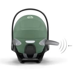 CYBEX Cloud T I-Size Plus Leaf Green Babyschale -Cybex Geschäft cyb 23 eu y180 cloudt legr plus lsp print medium